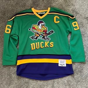 Mighty ducks official authentic Charlie Conway Jersey size XL